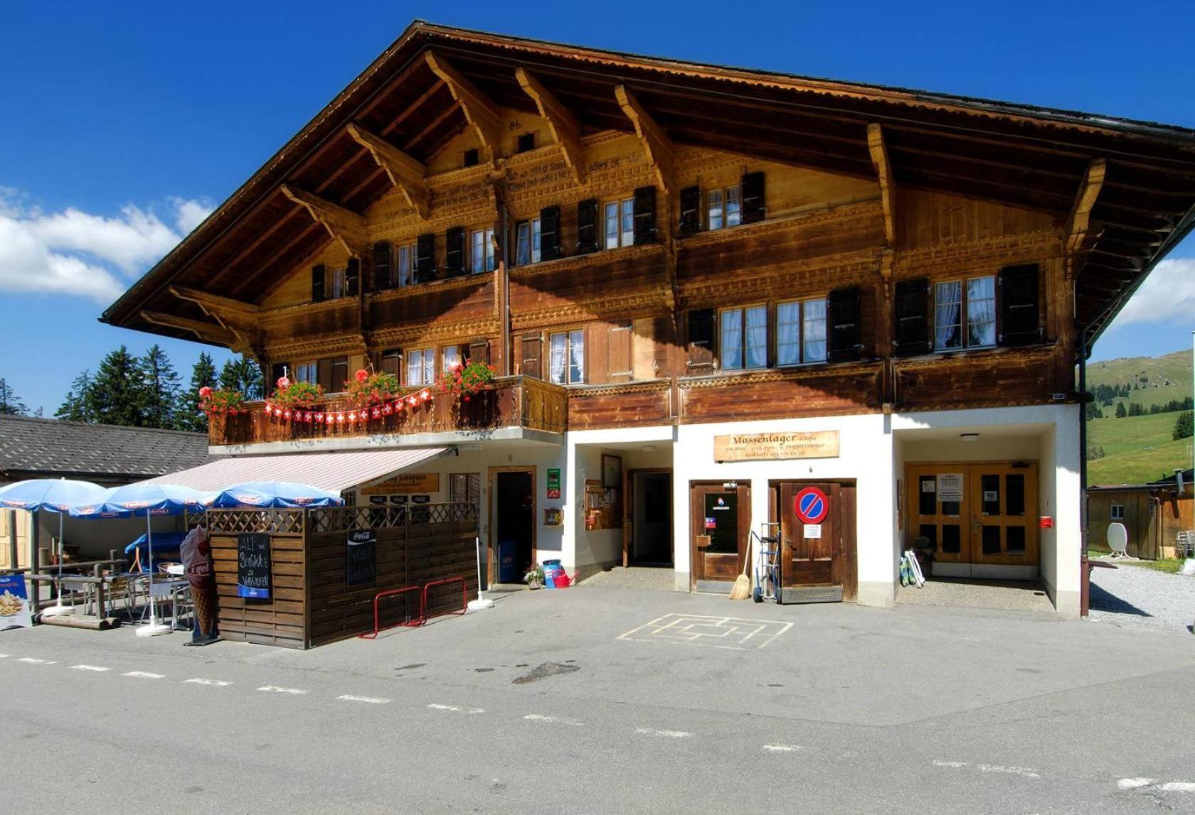 Chambre Double Doppelzimmer Camping Jaunpass Boltigen Esterno foto
