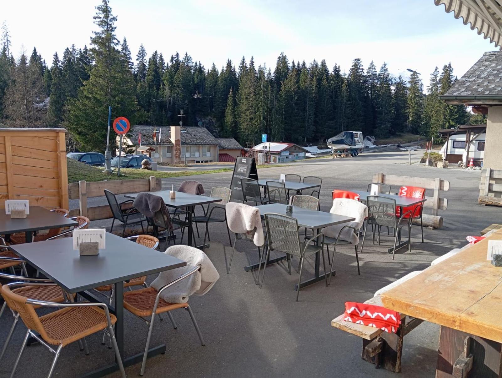 Chambre Double Doppelzimmer Camping Jaunpass Boltigen Esterno foto